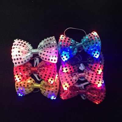 LED Light up Flashing Bow Tie Ties